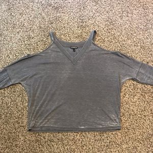 Express Cold Shoulder Long sleeve